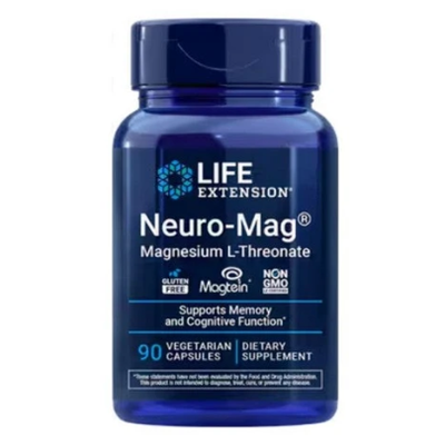 Life Extension, Neuro-Mag Magnesium L-Threonate, 90 Veg Caps